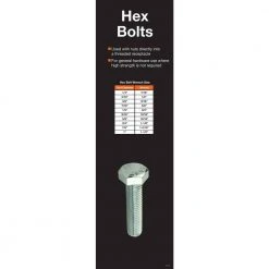 Everbilt 1/2 in.-13 x 8 in. Galvanized Hex Bolt (15-Pack) 11 Everbilt 1/2 in.-13 x 8 in. Galvanized Hex Bolt (15-Pack) -Everbilt Store everbilt hex bolts 805750 fa 1000