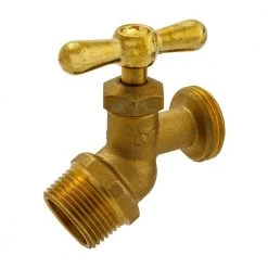 Everbilt 3/4 in. MIP Brass No-Kink Hose Bibb Valve -Everbilt Store everbilt hose bibbs 102 304eb 4f 1000