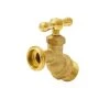 Everbilt 3/4 in. MIP Brass No-Kink Hose Bibb Valve