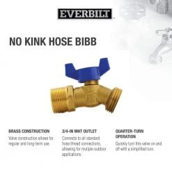 Everbilt 3/4 in. Brass Male Hose Bibb -Everbilt Store everbilt hose bibbs 102 354eb 31 1000