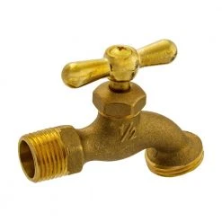Everbilt 1/2 in. x 3/4 in. MIP x MHT Brass Hose Bibb Valve -Everbilt Store everbilt hose bibbs 103 003eb 4f 1000