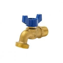 Everbilt Quarter Master 1/2 in. Forged Brass MPT and Internal Solder Hose Bibb