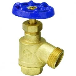 Everbilt 3/4 in. FIP x 3/4 in. MHT Brass Bent Nose Garden Valve