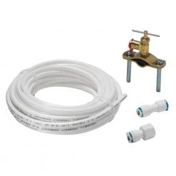 Everbilt 1/4 in. COMP x 1/4 in. COMP x 25 ft. Push-to-Connect Poly Ice Maker Installation Kit