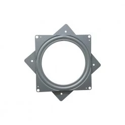 Everbilt 6 in. Silver Square Lazy Susan Turntable with 400 lbs. Load Rating (3-Pack) -Everbilt Store everbilt lazy susans 49548 3 44 1000