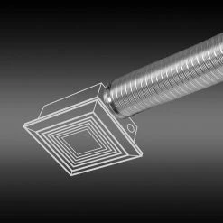 Everbilt 3.5 in. W x 3.5 in. H x 23 in. L Semi-Rigid Aluminum Duct -Everbilt Store everbilt metal ducts mfx38phd 31 1000