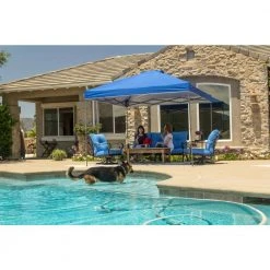 Everbilt 10 ft. x 10 ft. Blue Instant Canopy Pop Up Tent -Everbilt Store everbilt pop up tents ns clia 100 b 1d 1000 1