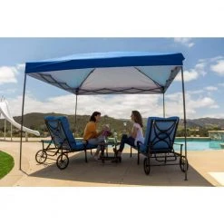 Everbilt 10 ft. x 10 ft. Blue Instant Canopy Pop Up Tent -Everbilt Store everbilt pop up tents ns clia 100 b a0 1000