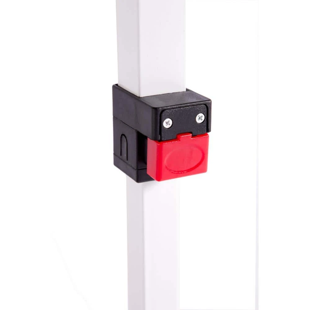 Everbilt 10 ft. x 10 ft. Commercial Instant Canopy-Pop Up Tent with Wall Panel White 4 Everbilt 10 ft. x 10 ft. Commercial Instant Canopy-Pop Up Tent with Wall Panel White - Image 4