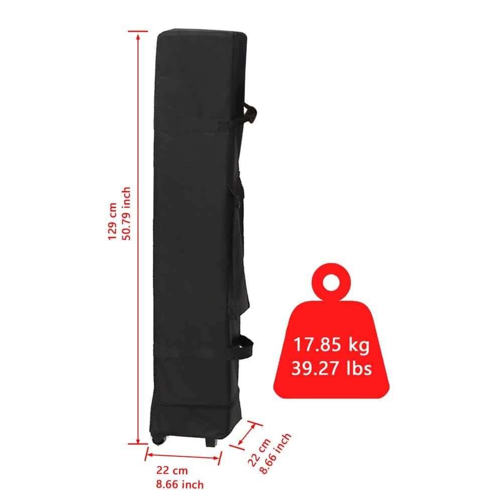 Everbilt 10 ft. x 10 ft. White Commercial Instant Canopy-Pop Up Tent with Wall Panel 12 Everbilt 10 ft. x 10 ft. White Commercial Instant Canopy-Pop Up Tent with Wall Panel - Image 12