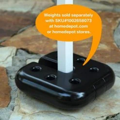 Everbilt 10 ft. x 10 ft. White Commercial Instant Canopy-Pop Up Tent with Wall Panel 22 Everbilt 10 ft. x 10 ft. White Commercial Instant Canopy-Pop Up Tent with Wall Panel -Everbilt Store everbilt pop up tents ns hpp100 fa 1000 1