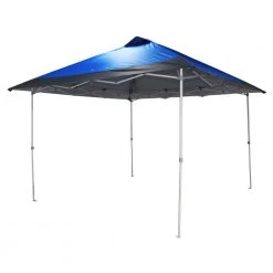 Everbilt 12 ft. x 12 ft. Blue Mega Shade Pop-Up Canopy with Grey Trim 16 Everbilt 12 ft. x 12 ft. Blue Mega Shade Pop-Up Canopy with Grey Trim -Everbilt Store everbilt pop up tents ns pug 144 150d 40 1000