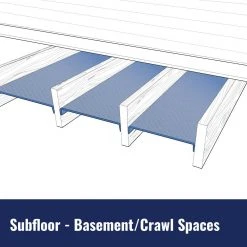 Everbilt 48 in. x 25 ft. Double Reflective Insulation -Everbilt Store everbilt radiant barrier 48x25ri 77 1000