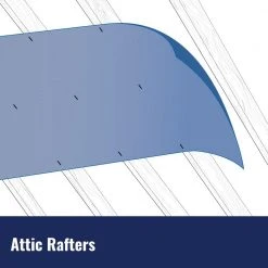 Everbilt 48 in. x 25 ft. Double Reflective Insulation -Everbilt Store everbilt radiant barrier 48x25ri fa 1000