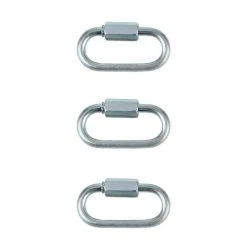 Everbilt 1/8 in. Zinc-Plated Quick Link (3-Pack)