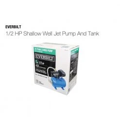 Everbilt 1/2 HP Shallow Well Jet Pump with 6 Gallon Tank -Everbilt Store everbilt shallow well pumps autoj100a2 44 1000
