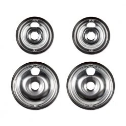 Everbilt Chrome Drip Bowl for GE Electric Ranges (4-Pack)
