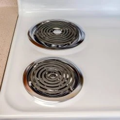 Everbilt Chrome Drip Bowl for GE Electric Ranges (4-Pack) -Everbilt Store everbilt stove parts 98231 76 1000