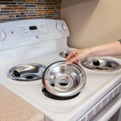 Everbilt 6 in. Chrome Drip Bowl for GE Electric Ranges 9 Everbilt 6 in. Chrome Drip Bowl for GE Electric Ranges -Everbilt Store everbilt stove parts 98233 1f 1000