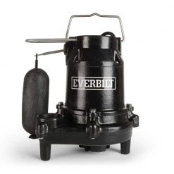 Everbilt 3/4 HP Pro Snap Action Sump Pump -Everbilt Store everbilt submersible sump pumps hds75 c3 1000