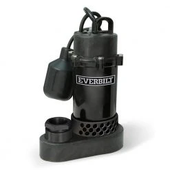 Everbilt 1/3 HP Aluminum Sump Pump Tether Switch