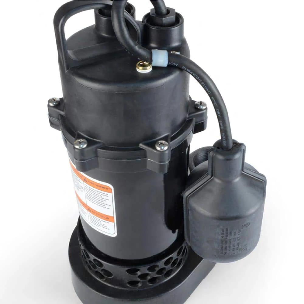 Everbilt 1/2 HP Aluminum Sump Pump Tether Switch 8 Everbilt 1/2 HP Aluminum Sump Pump Tether Switch - Image 8