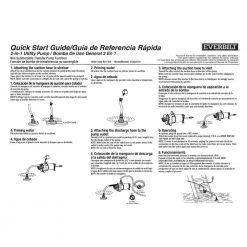 Everbilt 1/4 HP 2-in-1 Utility Pump -Everbilt Store everbilt submersible utility pumps uta02510 44 1000