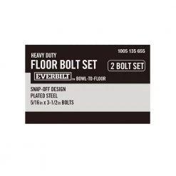 Everbilt 5/16 in. x 3-1/2 in. Heavy Duty Toilet Bowl-to-Floor Bolt Set -Everbilt Store everbilt toilet repair kits 1000055110 fa 1000