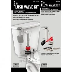 Everbilt 2 in. Universal Complete Toilet Flush Valve Repair Kit -Everbilt Store everbilt toilet repair kits 222101 d4 1000