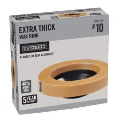 Everbilt Extra Thick Toilet Wax Ring with Plastic Horn -Everbilt Store everbilt toilet wax rings 001110 c3 1000