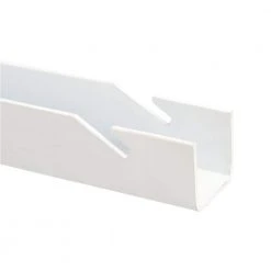 Everbilt 48 in. White Super Duty Dual Track Wall Standard -Everbilt Store everbilt track systems eb 0119 48wt 40 1000