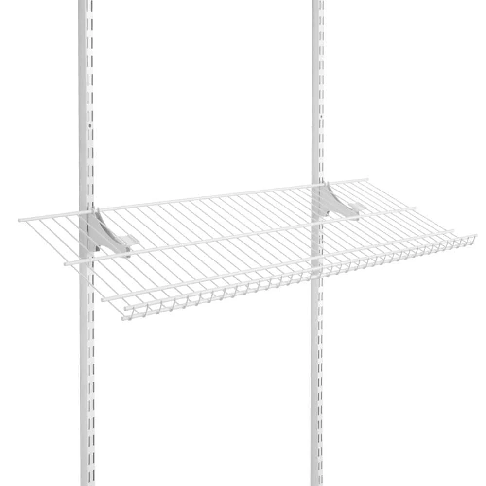 Everbilt 3 ft. Adjustable Shoe Shelf Kit 3 Everbilt 3 ft. Adjustable Shoe Shelf Kit - Image 3