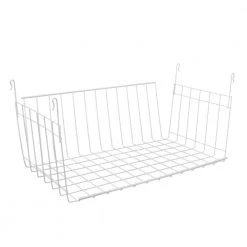 Everbilt Hanging Wire Basket - Wire Shelf -Everbilt Store everbilt wall mounted shelves 90227 40 1000