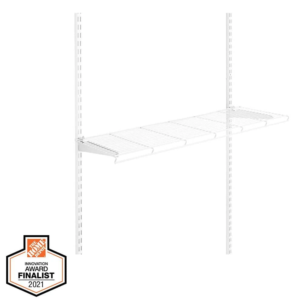 Everbilt 3 ft. Adjustable Bookshelf Kit 1 Everbilt 3 ft. Adjustable Bookshelf Kit