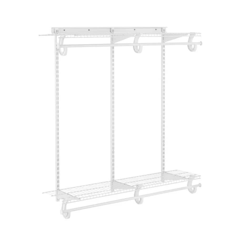 Everbilt 4 ft. x 12 in. Regular Duty Adjustable Double Hang Kit 3 Everbilt 4 ft. x 12 in. Regular Duty Adjustable Double Hang Kit - Image 3