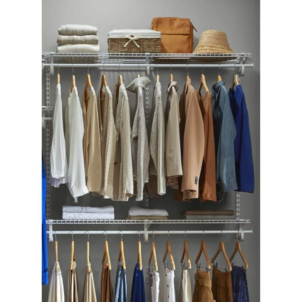 Everbilt 4 ft. x 12 in. Regular Duty Adjustable Double Hang Kit 7 Everbilt 4 ft. x 12 in. Regular Duty Adjustable Double Hang Kit - Image 7