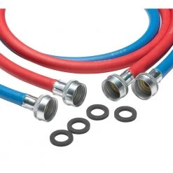 Everbilt 3/4 in. FIP x 3/4 in. FIP x 60 in. Washing Machine Fill Hose Pair -Everbilt Store everbilt washing machine parts hrbfil03eb 40 1000