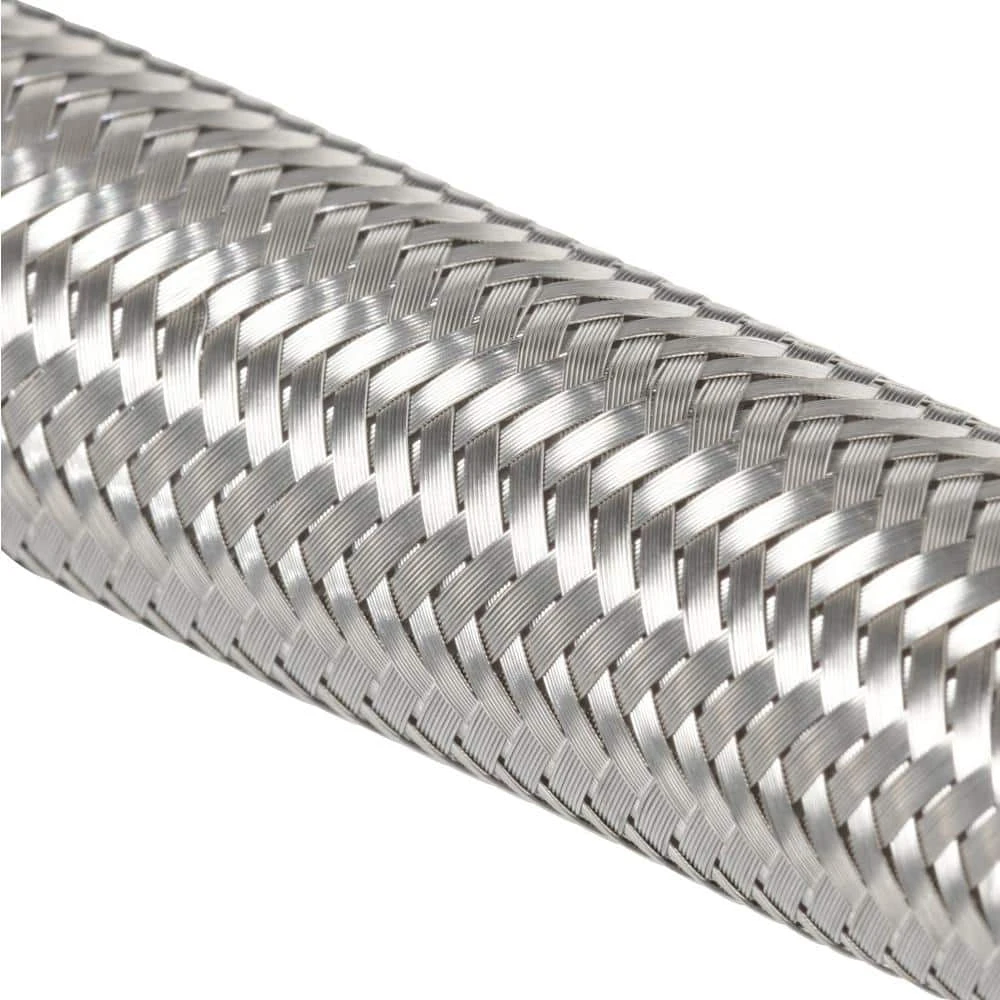 Everbilt 3/4 in. FIP x 3/4 in. FIP x 15 in. Stainless Steel Water Heater Supply Line 3 Everbilt 3/4 in. FIP x 3/4 in. FIP x 15 in. Stainless Steel Water Heater Supply Line - Image 3