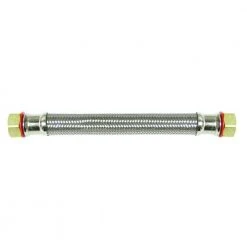 Everbilt 3/4 in. FIP x 3/4 in. FIP x 18 in. Stainless Steel Water Heater Supply Line