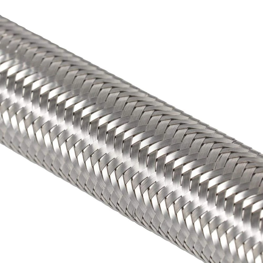 Everbilt 3/4 in. FIP x 3/4 in. FIP x 24 in. Stainless Steel Water Heater Supply Line 4 Everbilt 3/4 in. FIP x 3/4 in. FIP x 24 in. Stainless Steel Water Heater Supply Line - Image 4