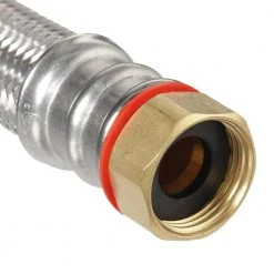 Everbilt 3/4 in. FIP x 3/4 in. MIP x 18 in. Stainless Steel Water Heater Supply Line -Everbilt Store everbilt water heater supply lines ebbc 07m 18a 40 1000