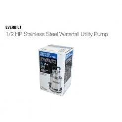 Everbilt 1/2 HP Waterfall Utility Pump -Everbilt Store everbilt waterfall pumps ssb300 fa 1000