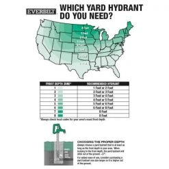 Everbilt 2 ft. Bury Depth Frost-Proof Yard Hydrant -Everbilt Store everbilt yard hydrants ebyh02nl c3 1000