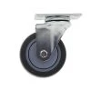 Everbilt 4 in. Medium Duty Gray TPR Swivel Plate Caster with 250 lbs. Weight Rating