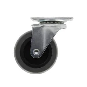 Everbilt 3 in. Medium Duty Gray TPR Swivel Plate Caster with 175 lbs. Weight Rating 1 Everbilt 3 in. Medium Duty Gray TPR Swivel Plate Caster with 175 lbs. Weight Rating