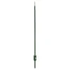 Everbilt 1-3/4 in. x 3-1/2 in. x 6 ft. Green Steel Fence T-Post