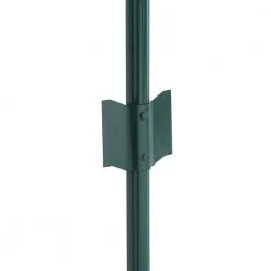 Everbilt 2-1/4 in. x 2-1/2 in. x 4 ft. Green Steel Fence U Post -Everbilt Store green everbilt t posts u posts 901154eb 40 1000