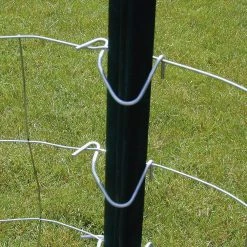 Everbilt 1-3/4 in. x 3-1/2 in. x 5 ft. Green Steel Fence T-Post -Everbilt Store green everbilt t posts u posts 901174eb 4f 1000