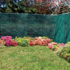 Everbilt 72 in. x 10 ft. Green Permalock Double Wall -Everbilt Store green everbilt vinyl fence rails 330072dgreb 31 1000