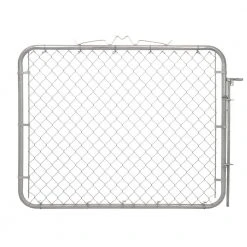 Everbilt 10 ft. x 4 ft. Galvanized Metal Drive Fence Gate (Actual Gate Size: 57 in. x 48 in.) -Everbilt Store metallic everbilt driveway gates 328402eb 4f 1000